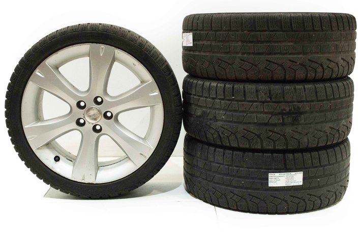 Komplet Kół Koła Alufelgi Opony Zimowe Subaru Legacy Iv 17x7jj Et 55
