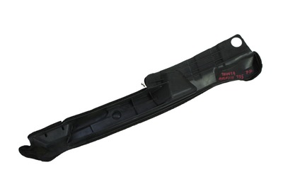 Czarne wygłuszenie błotnika prawego przedniego do Toyoty Avensis T25 53866-05021