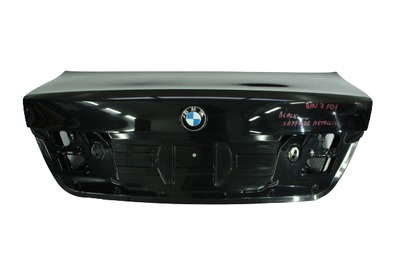 Czarna klapa bagażnika do BMW 7 F01 z kodem lakieru Black Sapphire Metallic