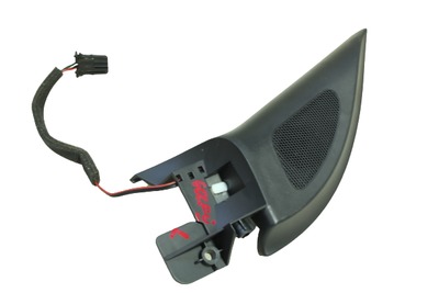 Czarna osłona lewego lusterka z głośnikiem do VW Golf V 1K0837993B