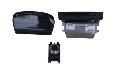 Czarny komplet nawigacji do BMW 5 E60 E61 9138440