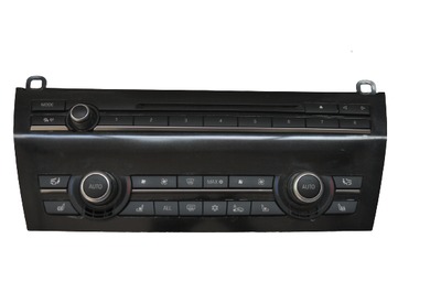 Czarny panel klimatyzacji do BMW 7 F01 9233641