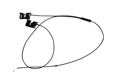 Czarne zamki maski do BMW 5 E60 E61 7115229