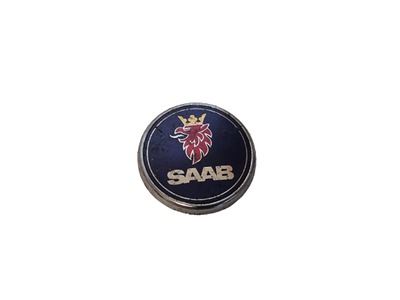 Niebieski dekielek alufelgi do Saab 9-3 93 12844160