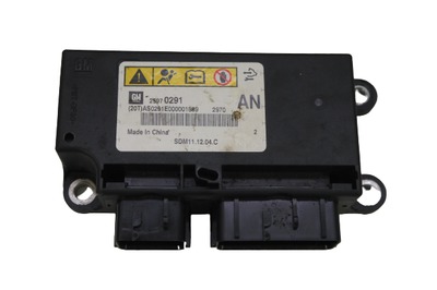 Czarny sensor airbag do Opla Antary 25970291