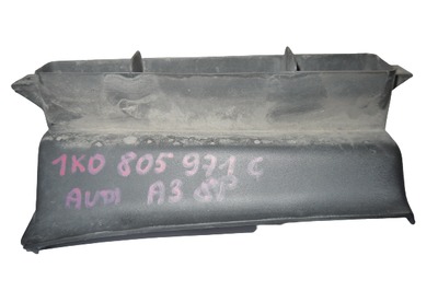 Czarny wlot powietrza do Audi A3 8P0 1k0805971c