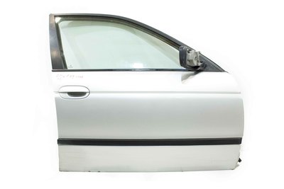 Oryginalne srebrne prawe przednie drzwi do BMW 5 E39