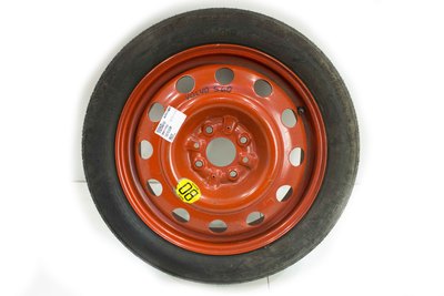 Oryginalne czerwone koło zapasowe dla Volvo S60