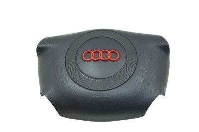 Czarna czteroramienna poduszka airbag kierowcy do Audi A3 8P A6 C5 A4 B8 4B0880201AD