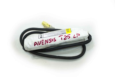 Biała poduszka lewa przednia airbag do Toyoty Avensis T25 z numerem części : 73920-02060A