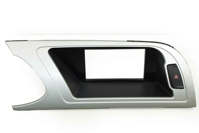 Srebrna ramka wyświetlacza deski rozdzielczej do Audi A4 B8 8K1857186G