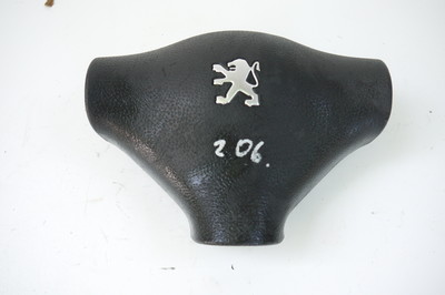 CZarna poduszka airbag do Peugeot 206 96425026R