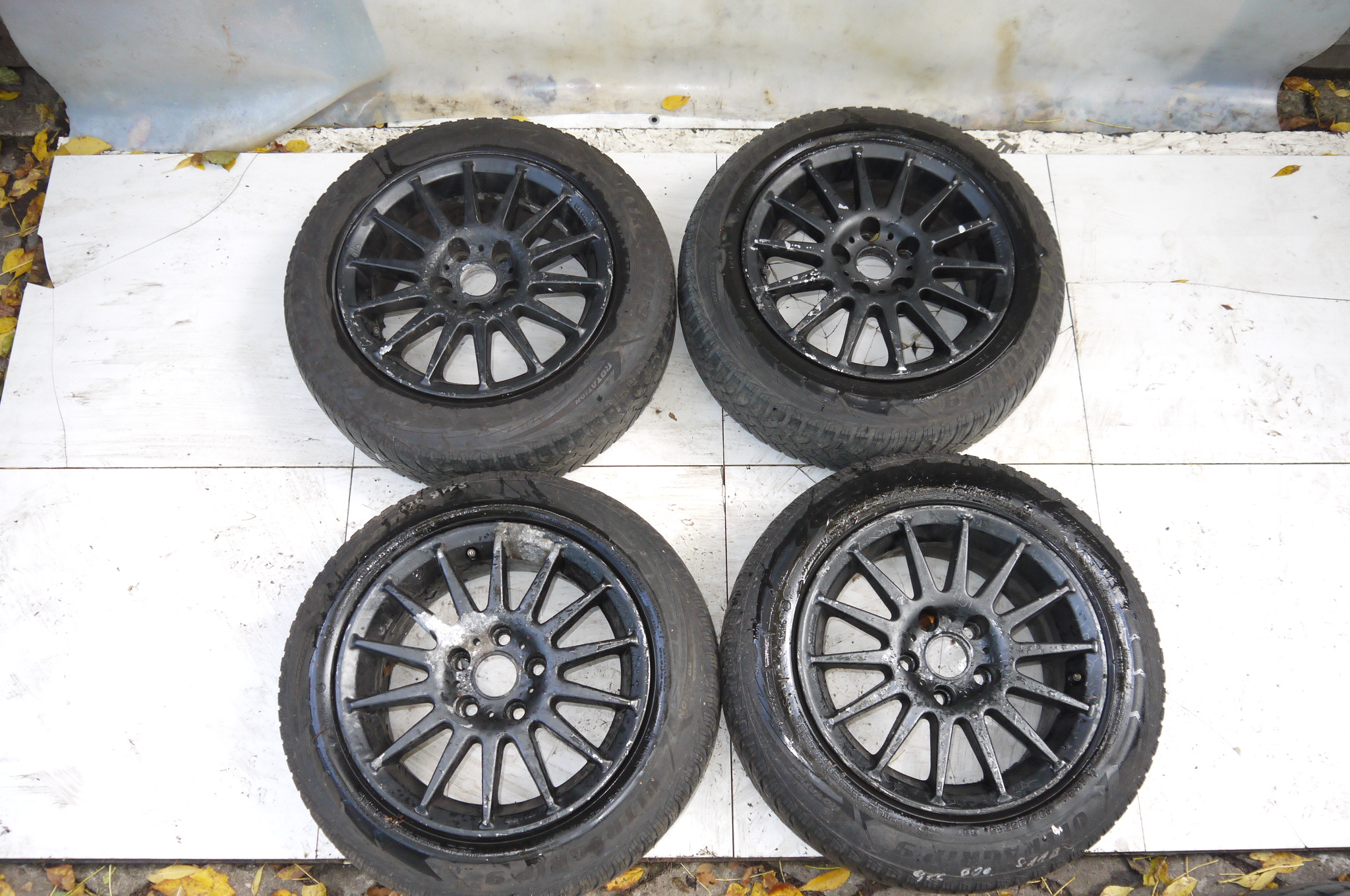 Felgi Aluminiowe Koła Kpl Saab Opel Felgi 5x110 15" Vectra